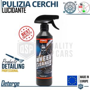 Detergente Professionale Lavacerchi LEGENDS | Pulitore Lucida Cerchi CAR DETAILING | MADE IN EUROPE
