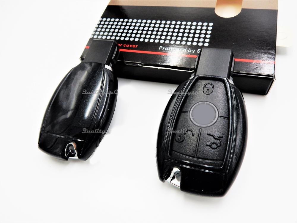 Black Hard Remote Key Cover for Mercedes CL Class (C216) PROTECTOR Shell  Case in Thermal Abs