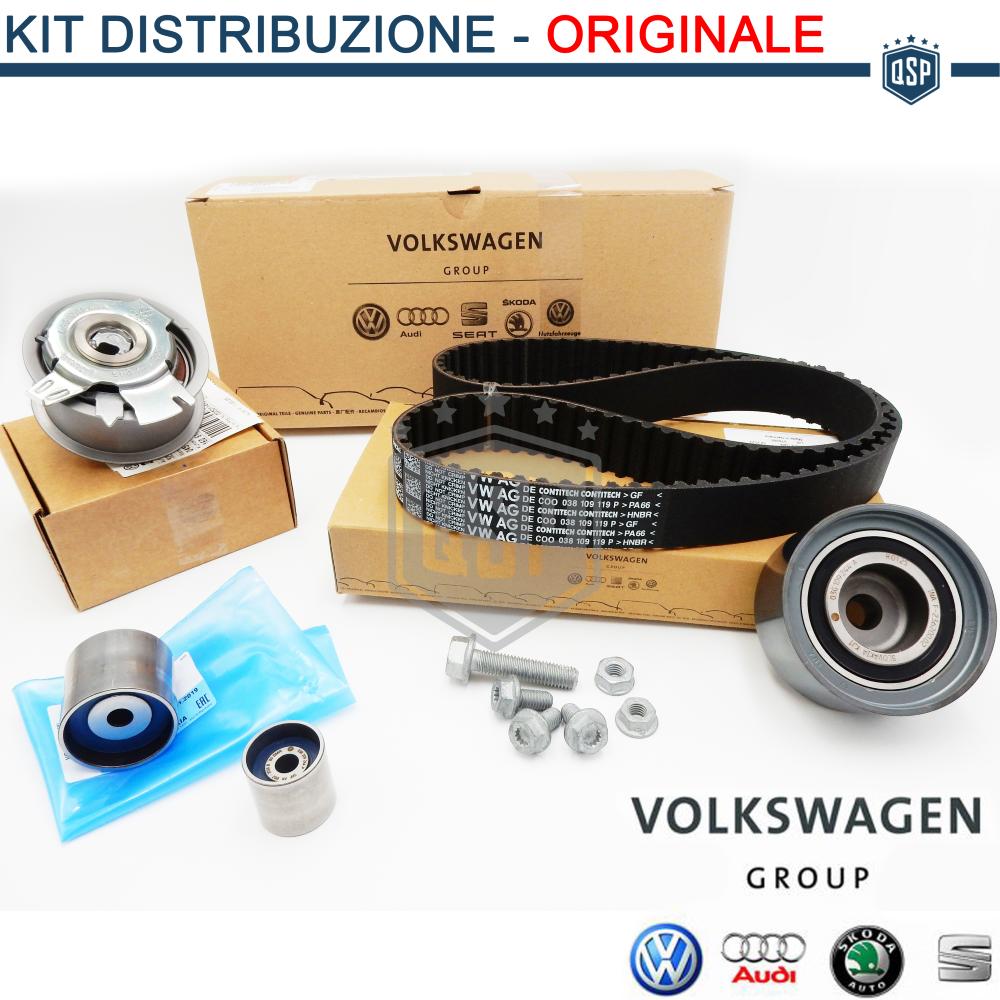 KIT Courroie de Distribution ORIGINAL Volkswagen GOLF VI 1.6-2.0 TDI  2011-2018, Pièces de rechange