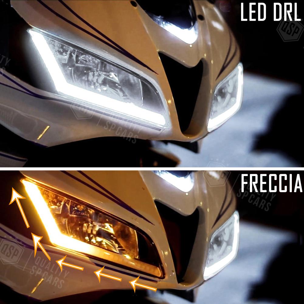 2X LED Scheinwerfer Auto KFZ DRL dünnes Streifen Licht Tagfahrlicht Blinker  60cm