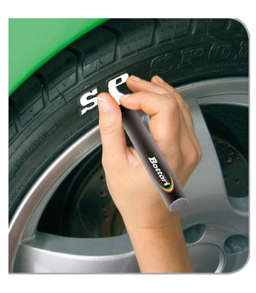 Professional White Tire Marker, Indelible White Writings on Tires