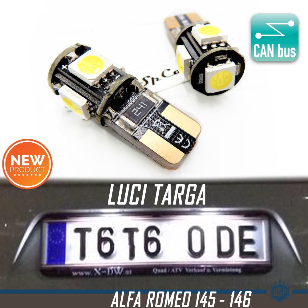 Feux Plaque d' Immatriculation LED pour Alfa Romeo 146 (95-01)