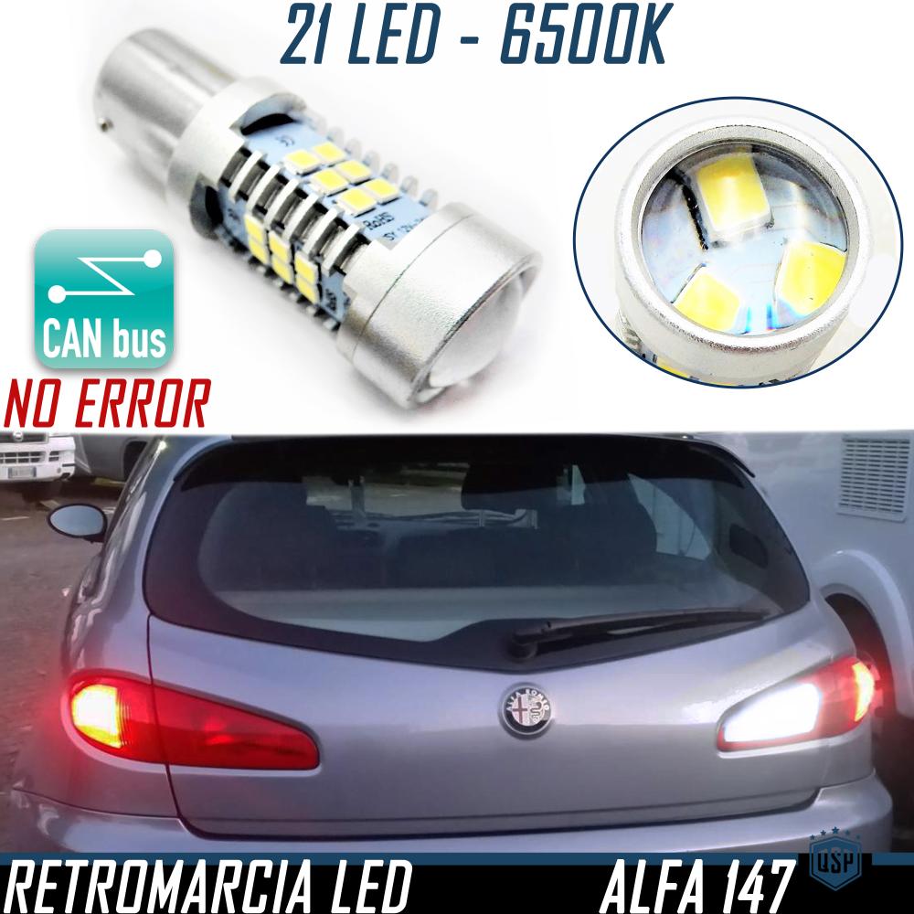 1X LED RÜCKFAHRLICHT Birne für Alfa Romeo 147 (05-10), P21W (BA15S) Lampe  mit 3D LINSE