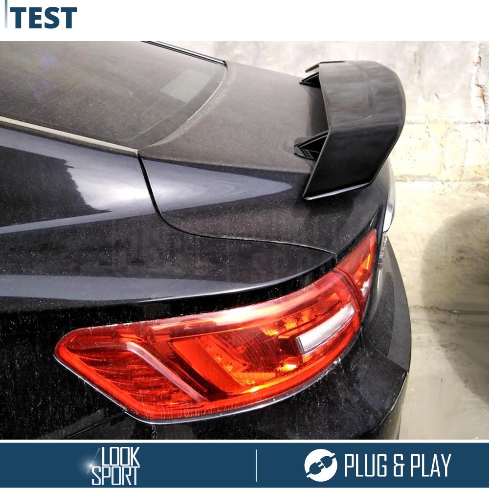 XCBYT Spoilers for Cars - Universal Car Spoiler Black Carbon Fiber