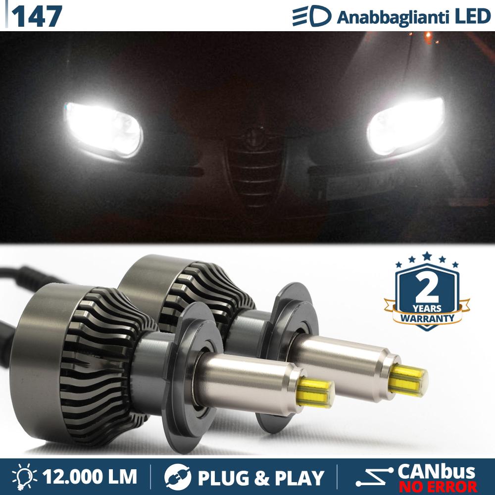Kit LED H7 para Alfa Romeo 147 (00-05) Luces de Cruce | Bombillas LED CANbus