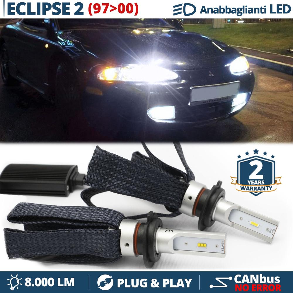 LED Kit für Mitsubishi Eclipse 2 Abblendlicht CANbus H7 Birnen