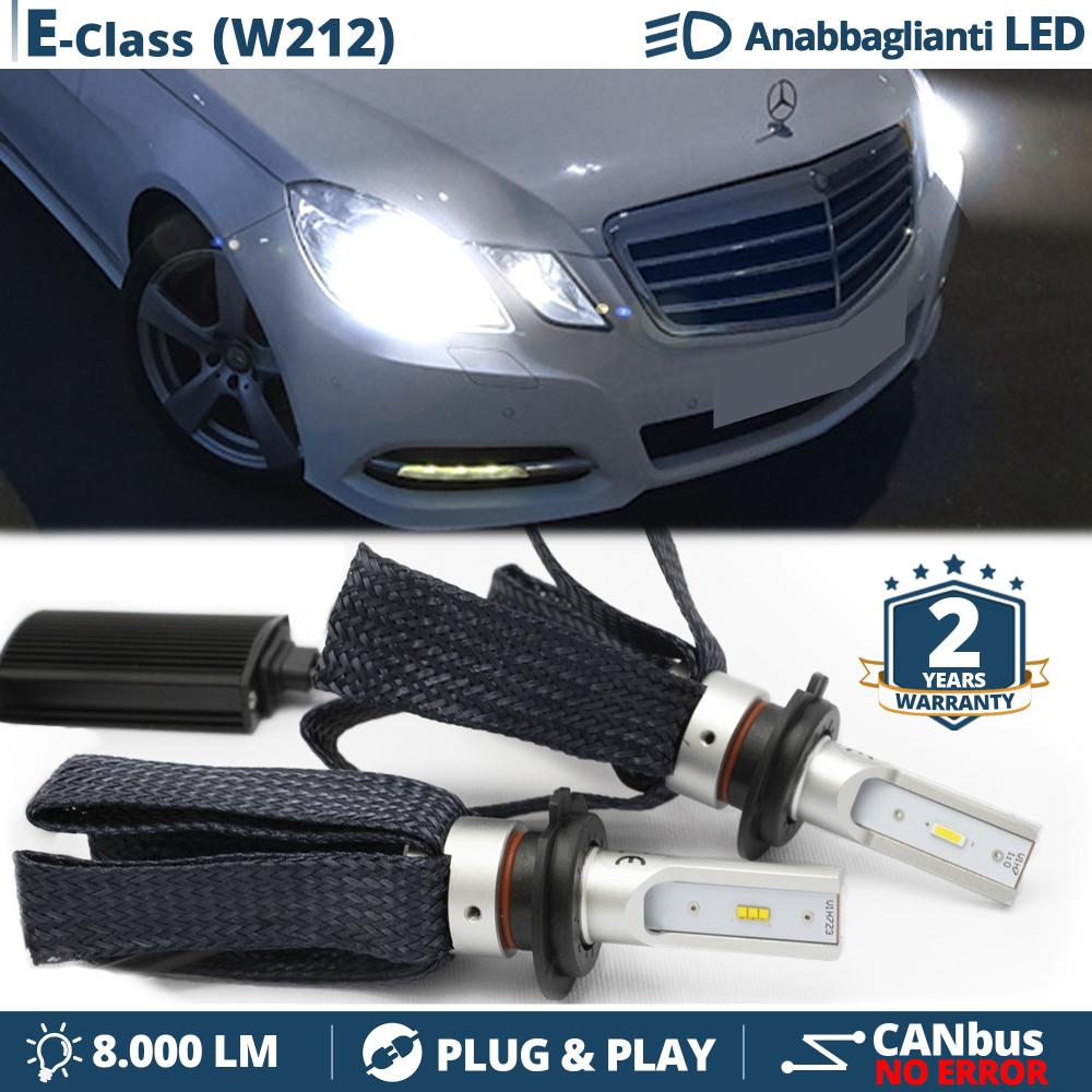 H7 Full LED Kit für Mercedes E-Klasse W212 Abblendlicht Scheinwerfer Weiß  CANbus