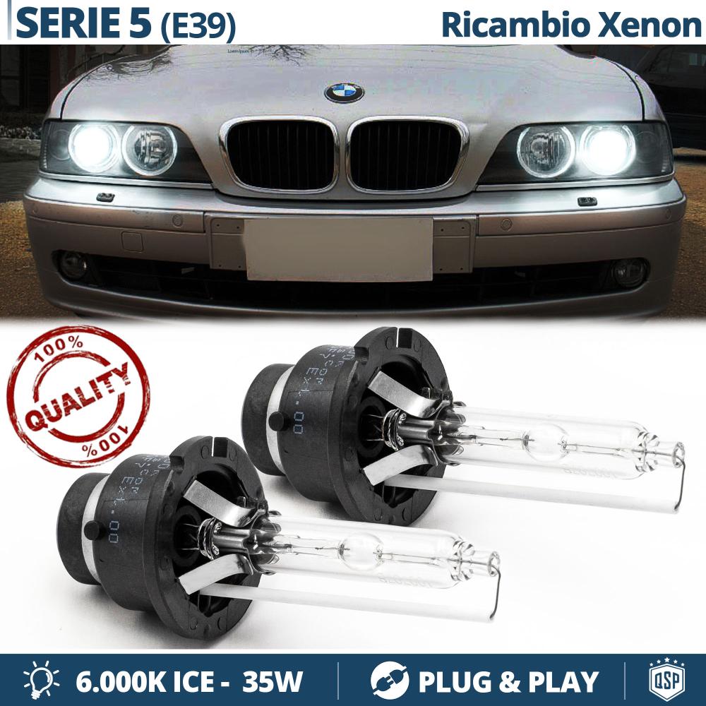 2x D2S Xenon Brenner Scheinwerferlampe für BMW 5ER E39 Ersatzlampe 6.000K  Weiße 35W