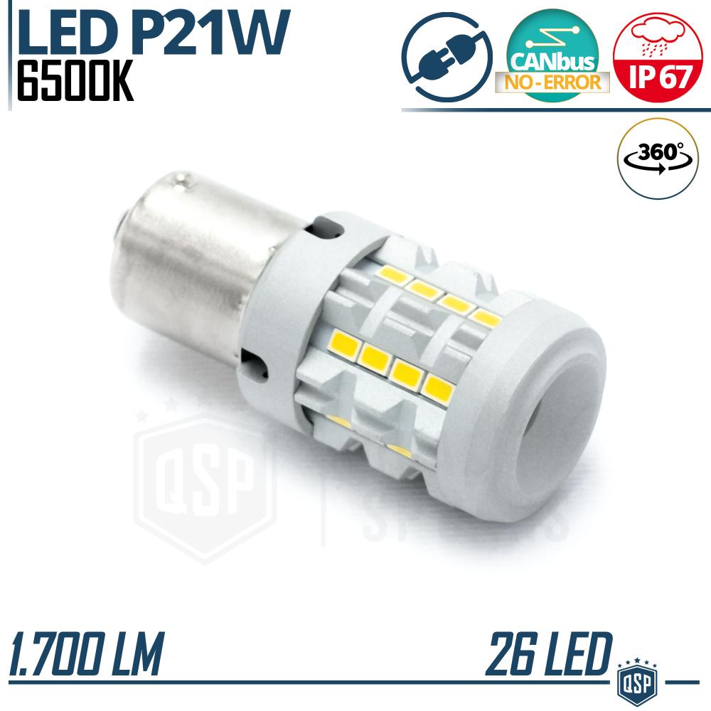 BA15s LED-Glühbirne - P21W - Weiß - 12V