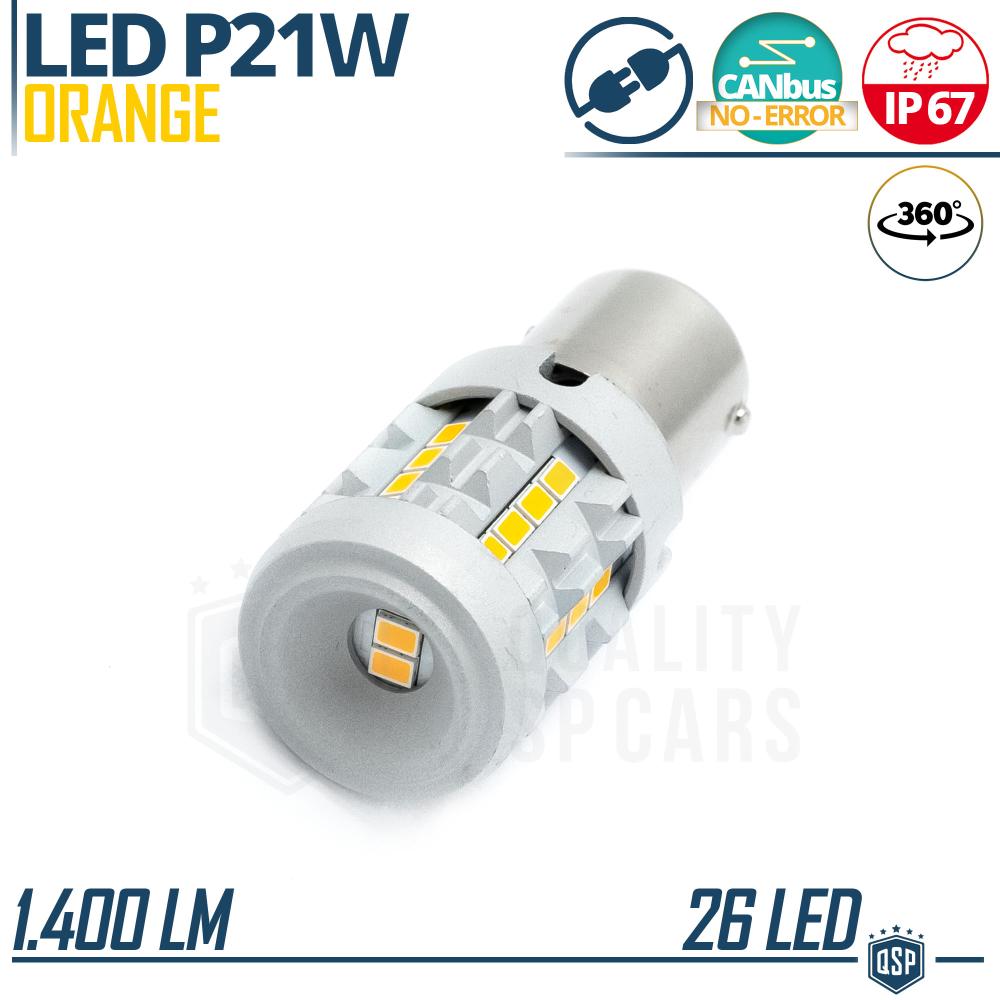 P21W LED bulbs (135 x SMD 4014) 6000K CANBUS