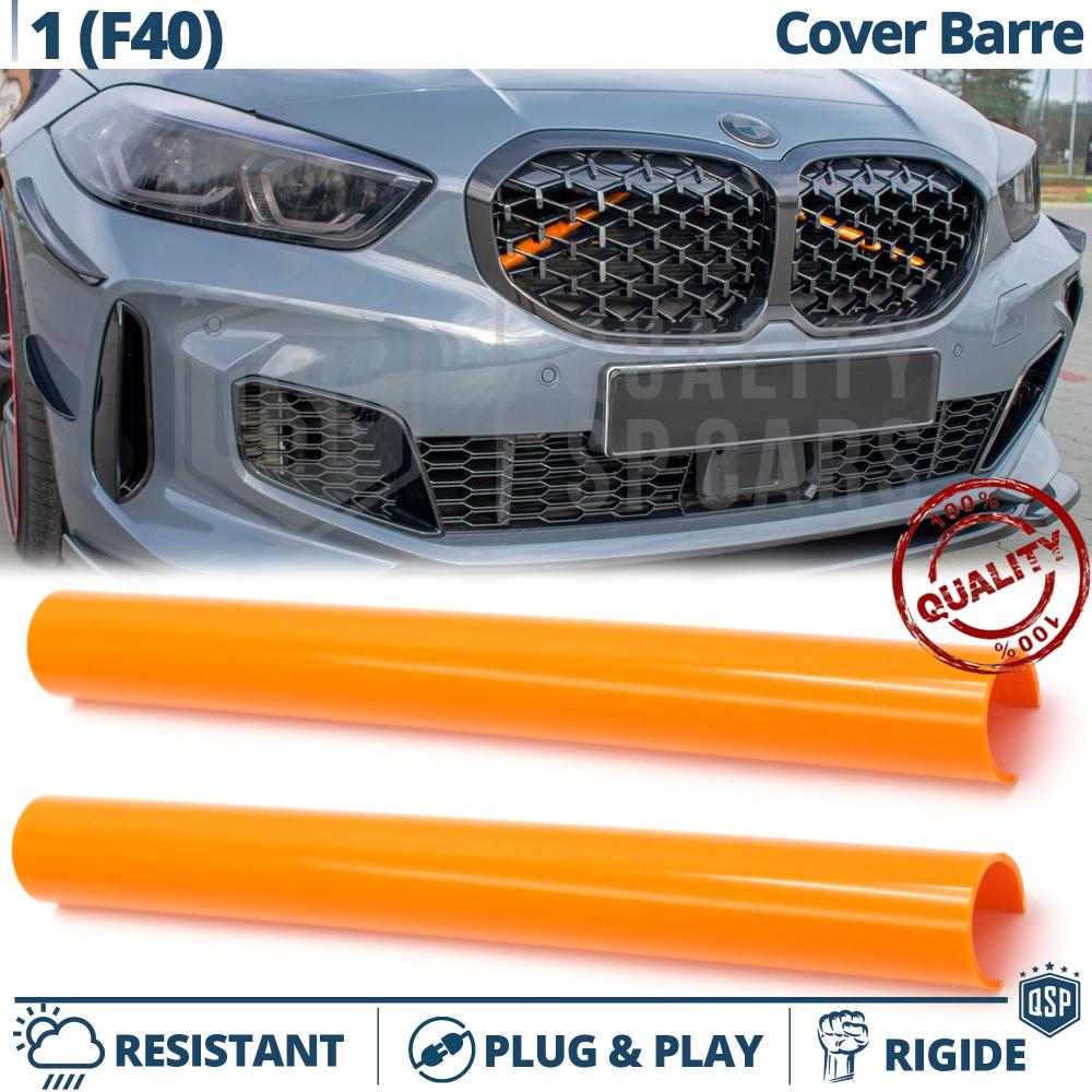 Barres de Garniture de Calandre Oranges pour BMW Série 1 F40 | Bandes de  Protection de Radiateur