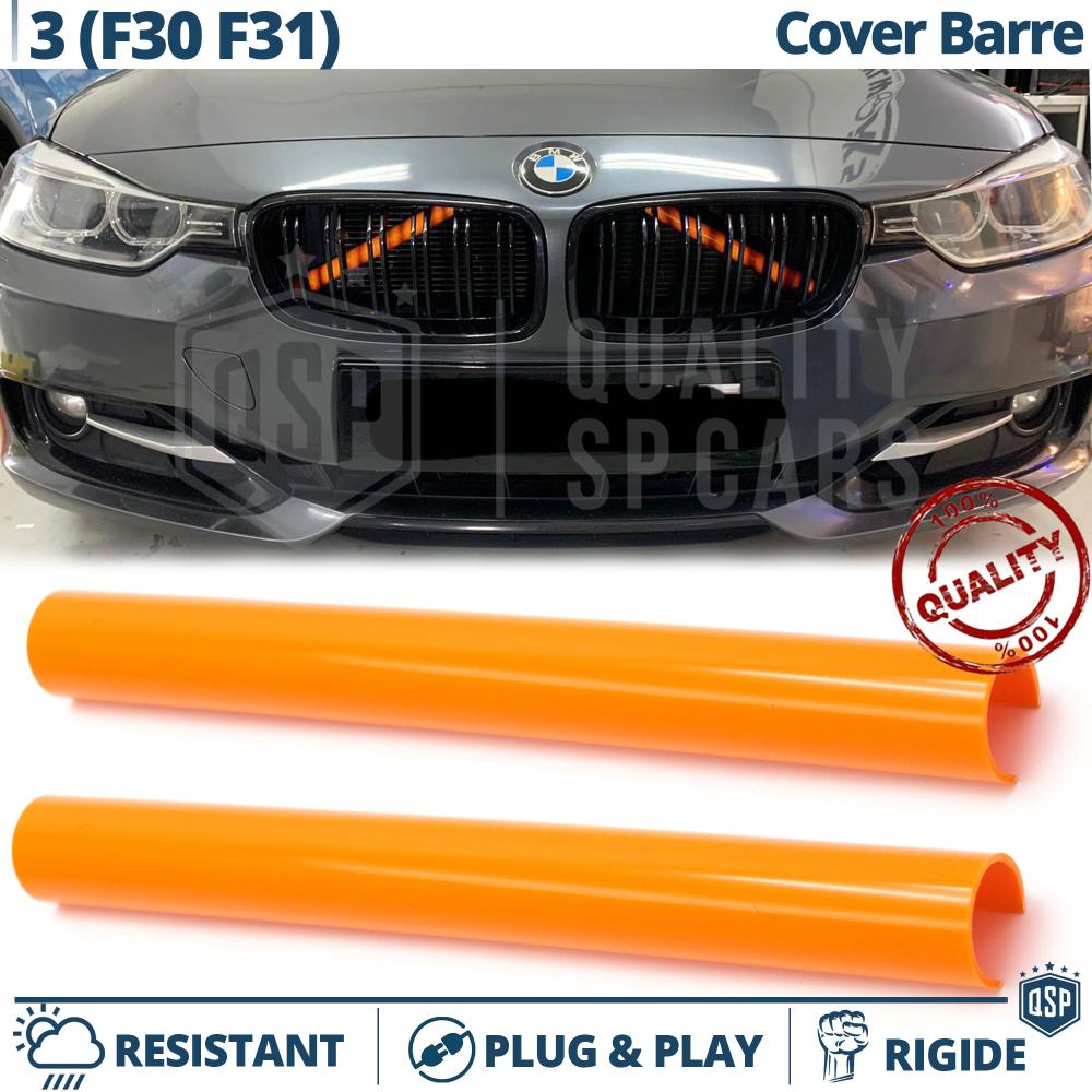 Orange Kühlergrill Zierleisten Rohr Streifen für BMW 3ER F30 F31