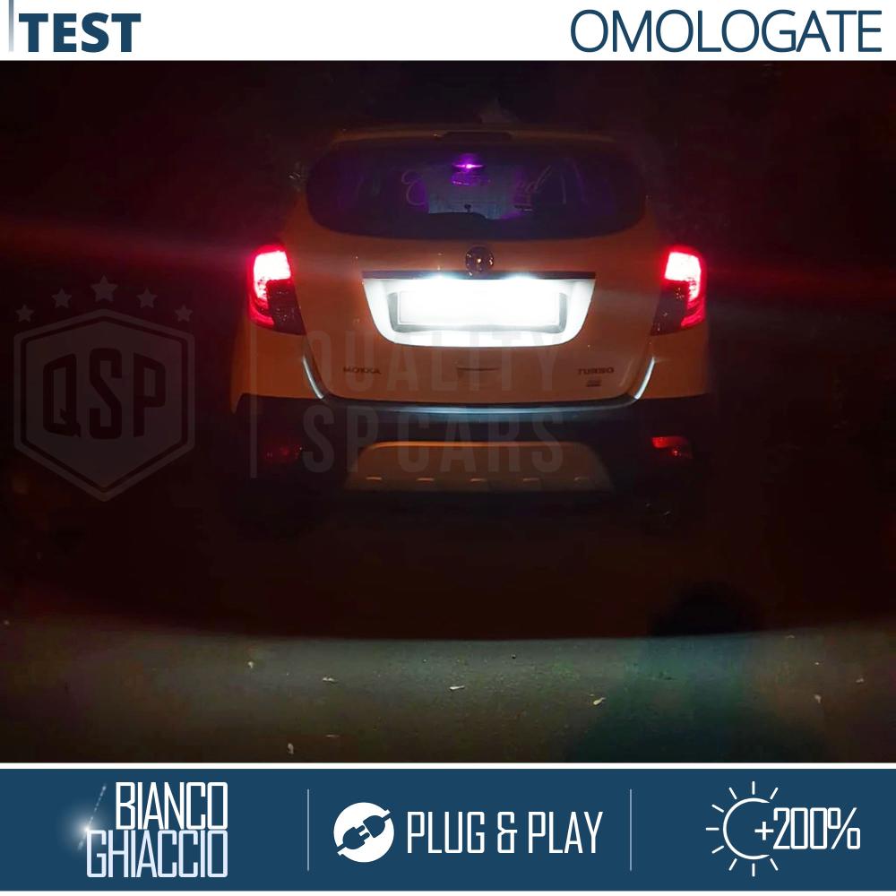 2 Éclairage Plaque d' Immatriculation LED pour Opel INSIGNIA A