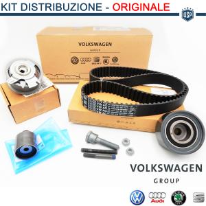 Timing Belt Kit Distribution ORIGINAL Volkswagen GOLF V, Plus 2.0 TDI 2003-2013, Original Spare Parts Vw