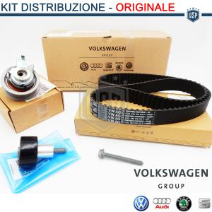 Kit Distribuzione ORIGINALE AUDI Q2 1.0-1.4 TFSI 2016-2018, Ricambio Originale Audi