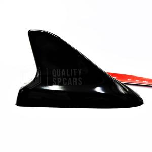 ANTENNA FINTA PINNA di SQUALO Shark Adesiva Compatibile con SUBARU Nera Estetica Sport in Resina di ABS