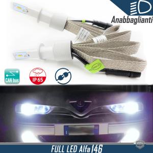 Full LED Kit H1 Low Beam for Alfa Romeo 146 | 6500K White Ice 8000 LM | Canbus ERROR FREE