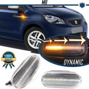 2 Sequential Dynamic LED Side Markers for SEAT MII (2011>) | E-Approved, Canbus No Error