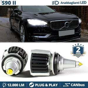 H7 LED Kit for Volvo S90 Low Beam | Led Bulbs Ice White CANbus 55W | 6500K 12000LM