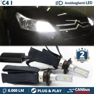 H7 LED Kit for Citroen C4 1 Low Beam CANbus Bulbs | 6500K Cool White 8000LM