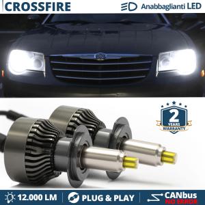 H7 LED Kit für Chrysler Crossfire Abblendlicht | Canbus LED Birnen 6500K 12000LM