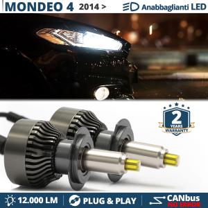 Kit Led H7 per FORD MONDEO MK5 Luci Bianche Anabbaglianti CANbus | 6500K 12000LM