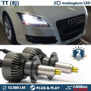 Kit LED H7 pour AUDI TT 8J Feux de Croisement | Ampoules Led CANbus 6500K 12000LM