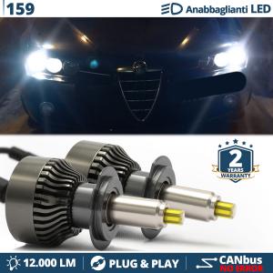 Lampade LED H7 per ALFA ROMEO 159 Luci Bianche Anabbaglianti CANbus | 6500K 12000LM