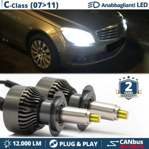 H7 LED Kit for Mercedes C Class W204 07-11 Low Beam | LED Bulbs CANbus 6500K 12000LM