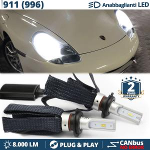 H7 LED Kit für Porsche 911 996 Abblendlicht CANbus Birnen | 6500K Weißes Eis 8000LM