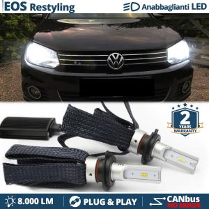 Kit LED H7 pour Volkswagen EOS PHASE 2 Feux de Croisement CANbus | 6500K Blanc Pur 8000LM