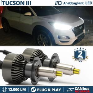 H7 LED Kit for Hyundai TUCSON 3 Low Beam | LED Bulbs CANbus 6500K 12000LM