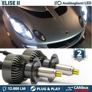 H7 LED Kit for LOTUS ELISE 2 Low Beam | LED Bulbs CANbus 6500K 12000LM