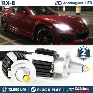 H7 LED Kit for Mazda RX-8 Low Beam Lenticular | CANbus Led Bulbs | 6500K 12000LM
