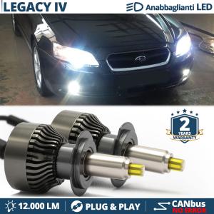 Lampade LED H7 per Subaru LEGACY 4 Luci Bianche Anabbaglianti CANbus | 6500K 12000LM