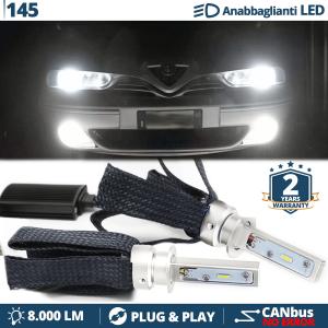 H1 LED Kit for Alfa Romeo 145 Low Beam CANbus | LED Bulbs 6500K 8000LM Plug & Play