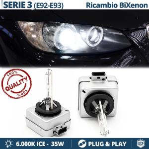 2x D1S Bi-Xenon Replacement Bulbs for BMW 3 SERIES E92/93 HID 6.000K White Ice 35W 