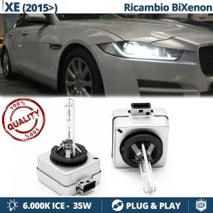 2x Ampoules Bi-Xenon D3S de Rechange pour JAGUAR XE Lampe 6.000K Blanc Pure 35W