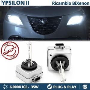 2x D1S Bi-Xenon Brenner Scheinwerferlampe für LANCIA YPSILON 2 (von 2011) Ersatzlampe 6.000K Weiße 35W