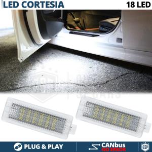 2 Luci di Cortesia LED Per RANGE ROVER 3 | Plafoniere LED Sottoporta Luce Bianca POTENTE | CANbus 