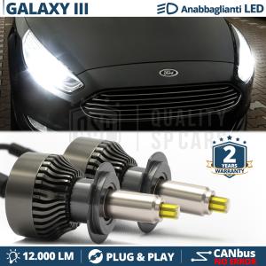 Kit LED H7 para FORD GALAXY 3 Luces de Cruce | Bombillas Led Canbus 6500K 12000LM