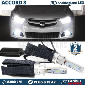 Lampade LED H1 per HONDA ACCORD 8 Anabbaglianti CANbus | Bianco Puro 6500K 8000LM