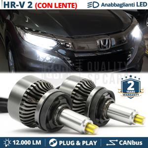 LED Kit H11 for HONDA HR-V 2 Low Beam LED Bulbs CANbus | 6500K White ICE 12000LM