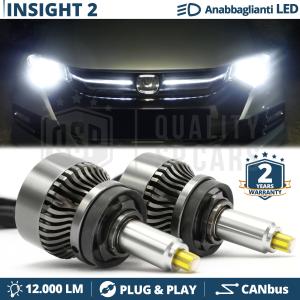 Kit LED H11 pour HONDA INSIGHT 2 Feux de Croisement Ampoules LED CANbus | 6500K 12000LM
