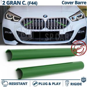 Green Crash Bar Covers for BMW 2 Series Gran Coupè F44 Front Grill | Rigid Radiator Protection Bars 
