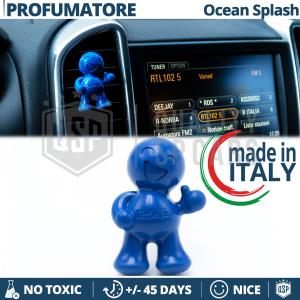 CAR FRESHENER Little Joe® BLUE, Perfume Applicable on Nissan Air Vents | OCEAN 45 DAys