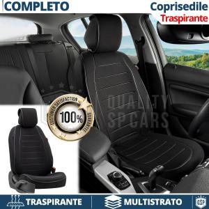 Car SEAT COVER Suitable for TOYOTA Seat | ANTI SWEAT in Black Breathable Fabric | Front Seat, Professional Use