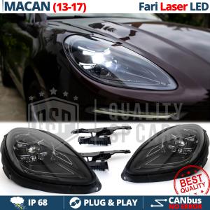 LED Laser HEADLIGHTS For Porsche MACAN 2013-17 APPROVED | Lights TRANSFORMATION in Dynamic System MATRIX