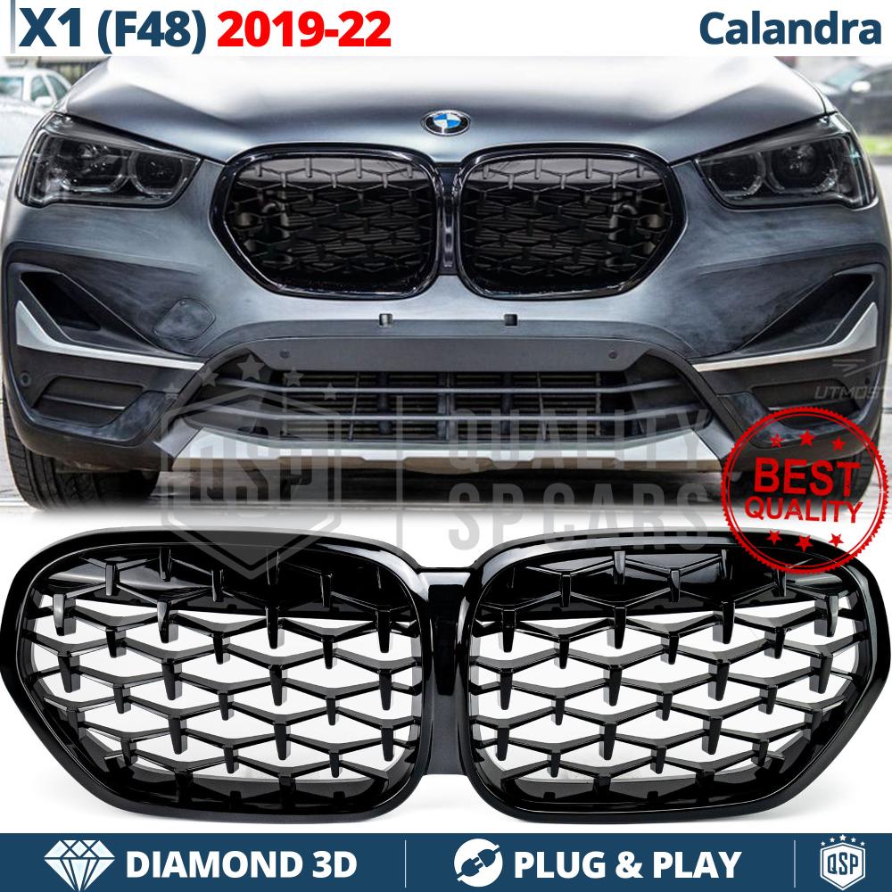 CALANDRE Avant pour BMW X1 F48 (19-22), Diamant 3d Design