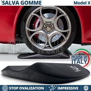 Cuscini SALVA GOMME Carbon Per Alfa GT, Antiovalizzanti Ruote | Originali Kuberth MADE IN ITALY